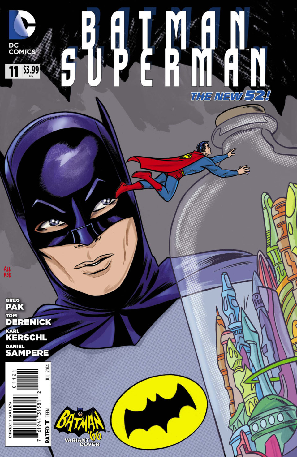 2014.07-BatmanSuperman11-MichaelAllred-Batman66Variant