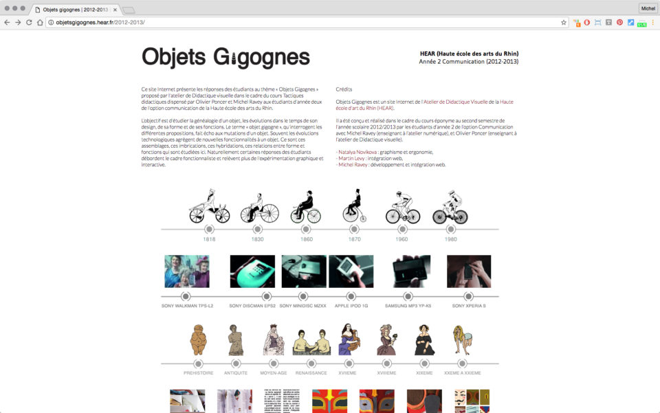 Objets Gigognes 2012-2013 - HEAR Année 2 Communication